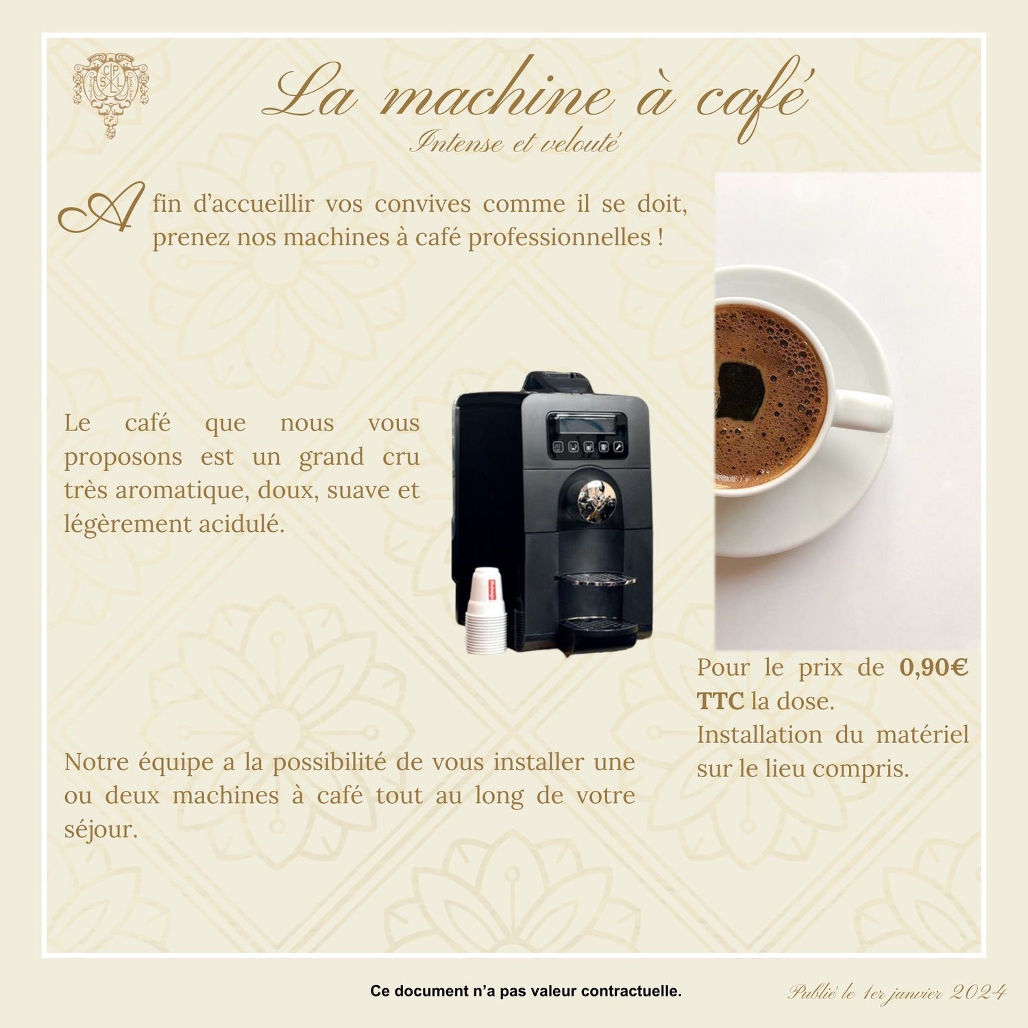 La machine à café